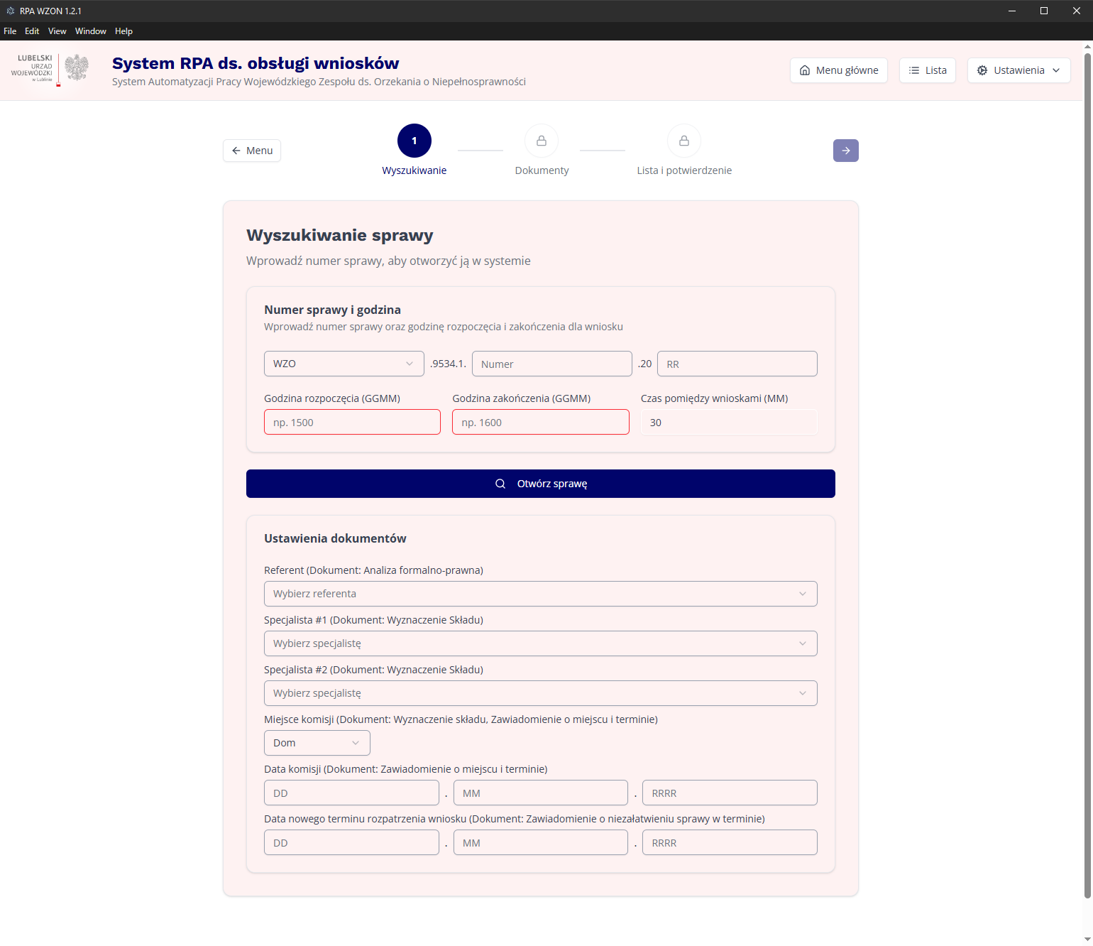 RPA System for handling applications screenshot 4